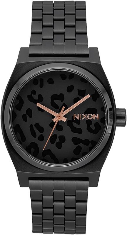 nixon time teller a045 100m water resistant mens analog fashion watch 37mm