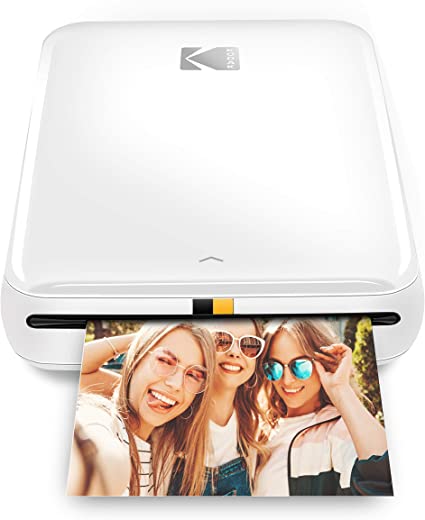 kodak step wireless mobile photo mini printer white compatible w ios