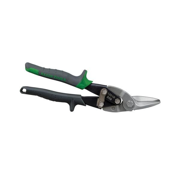 right cut aviation snips with wire cutter